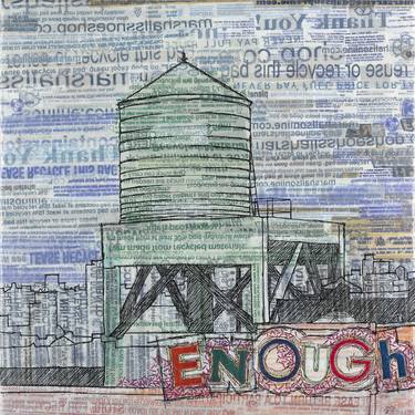 Print of Architecture Collage by Natalya Khorover