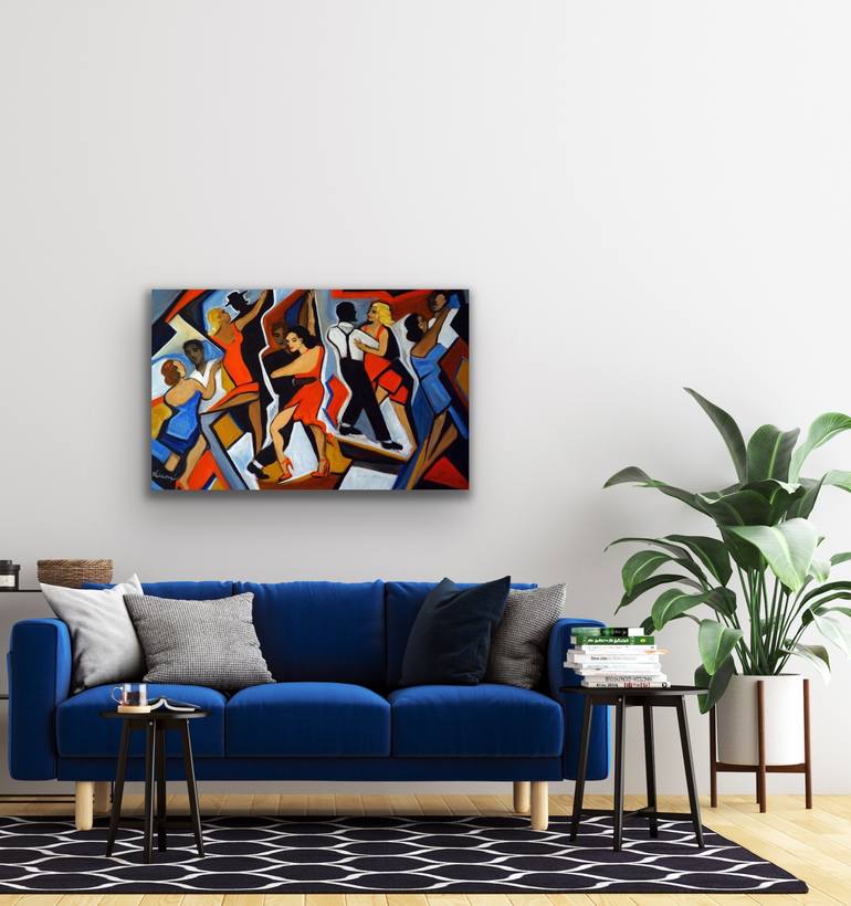 Original Contemporary Music Painting by Valerie Vescovi