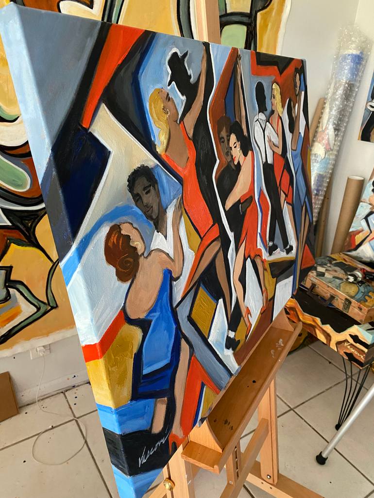 Original Contemporary Music Painting by Valerie Vescovi