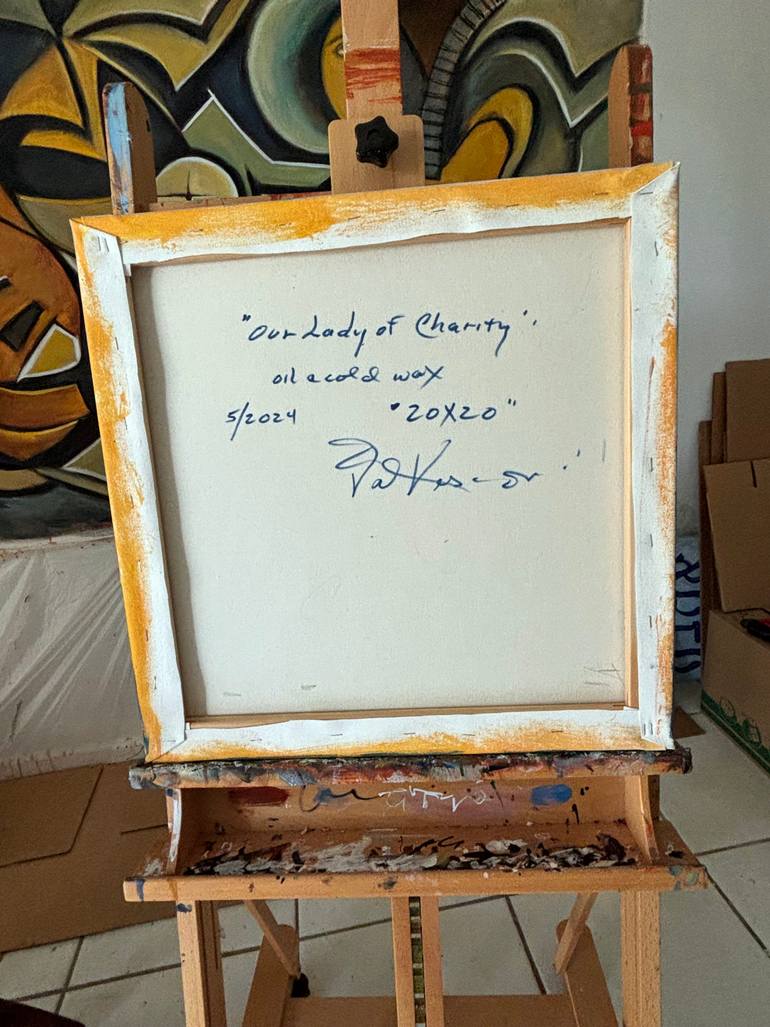 Original Classicism Religion Painting by Valerie Vescovi