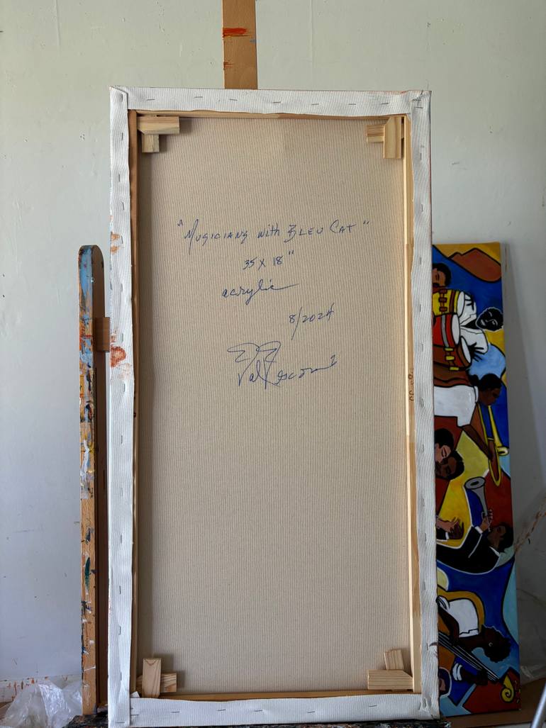 Original Contemporary Music Painting by Valerie Vescovi