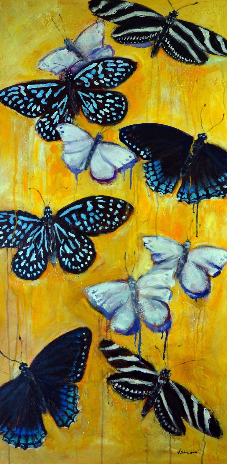 Original Contemporary Nature Paintings by Valerie Vescovi