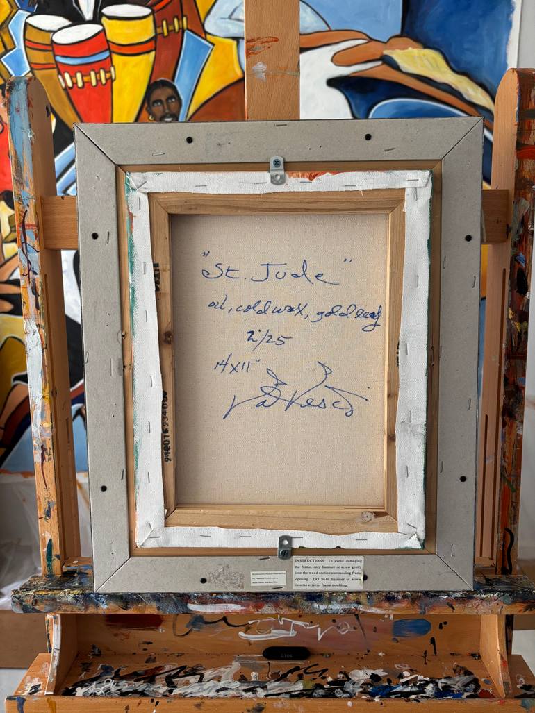 Original Figurative Religion Painting by Valerie Vescovi