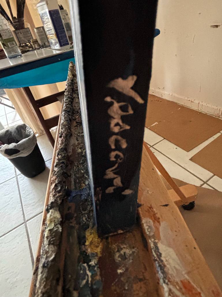 Original Classicism Religion Painting by Valerie Vescovi