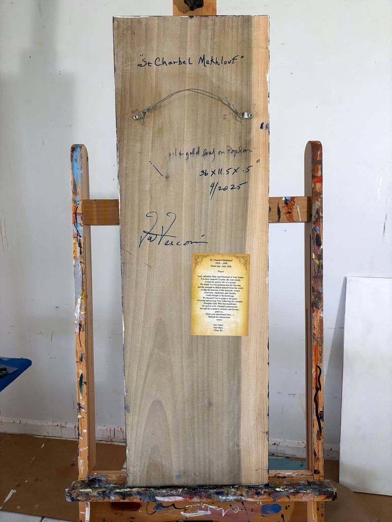 Original Classicism Religion Painting by Valerie Vescovi