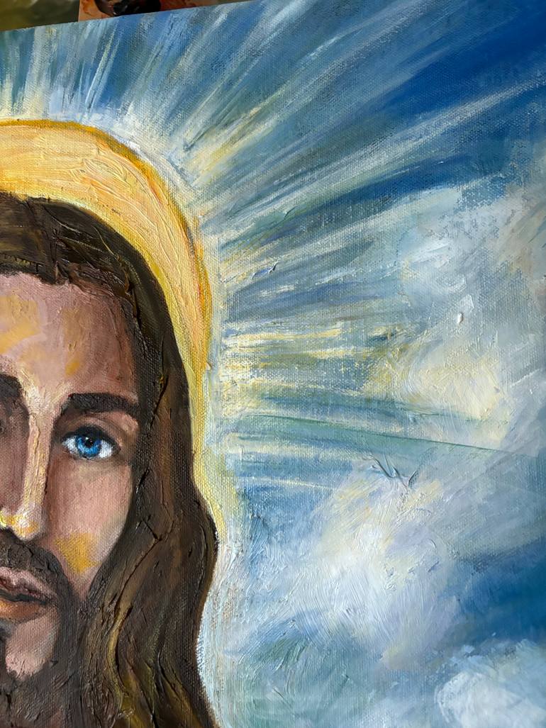 Original Classicism Religion Painting by Valerie Vescovi