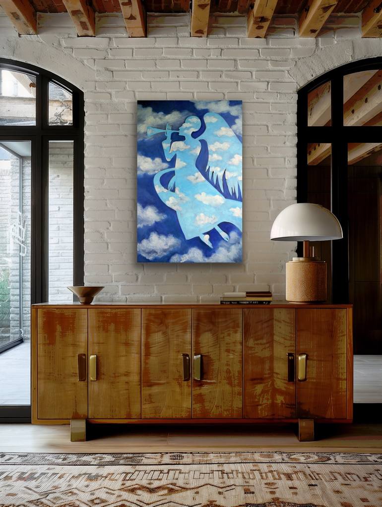Original Figurative Abstract Painting by Valerie Vescovi