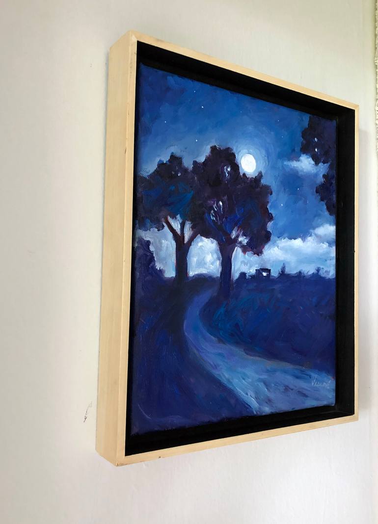Original Impressionism Nature Painting by Valerie Vescovi