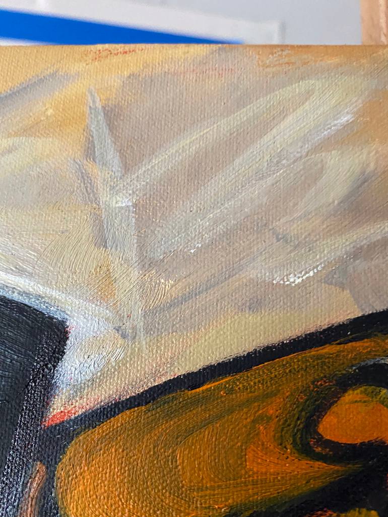 Original Cubism Music Painting by Valerie Vescovi