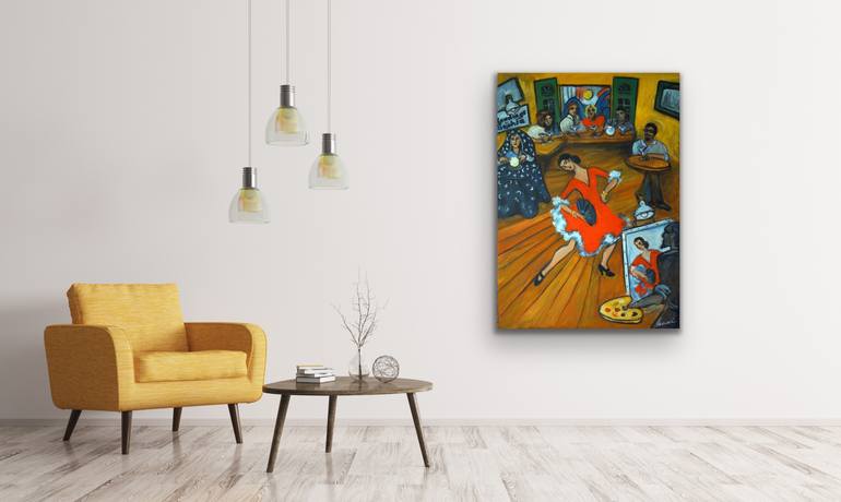 Original Figurative Pop Culture/Celebrity Painting by Valerie Vescovi