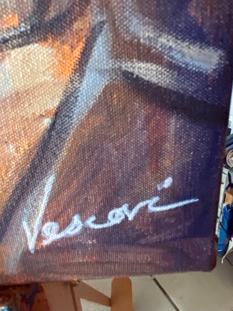 Original Figurative Pop Culture/Celebrity Painting by Valerie Vescovi