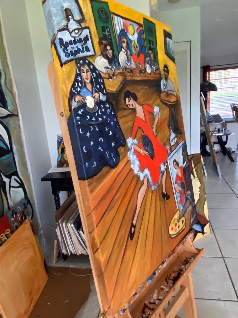 Original Figurative Pop Culture/Celebrity Painting by Valerie Vescovi