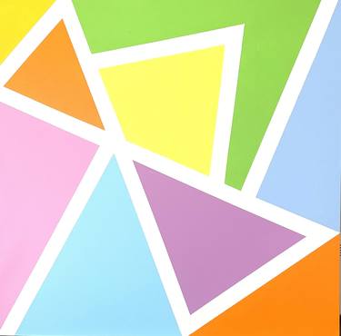 Original Geometric Paintings by John Morning