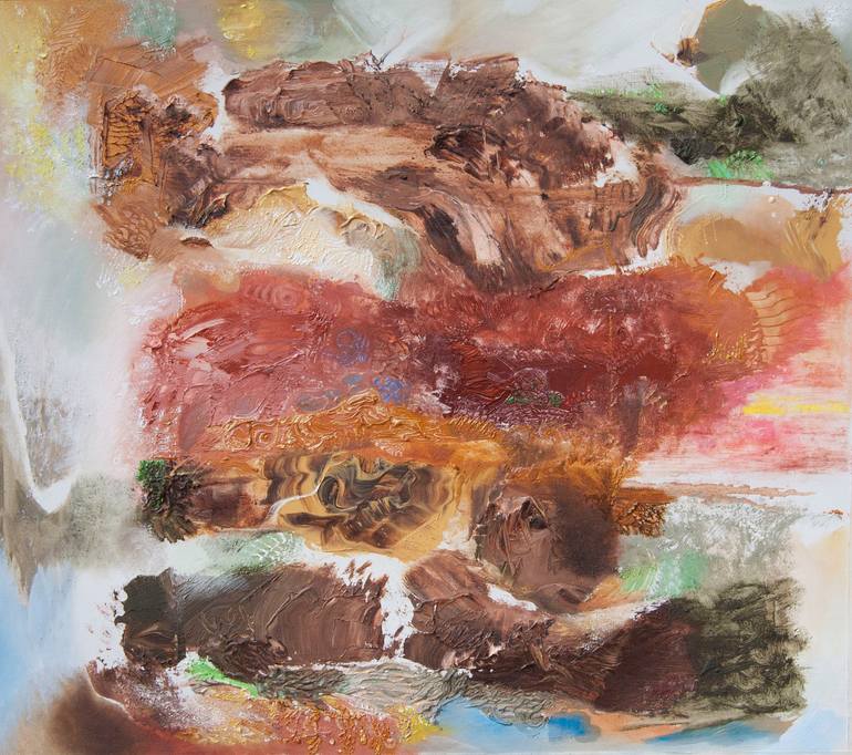 Enduring the impact Painting by Ambra Nanut Saatchi Art