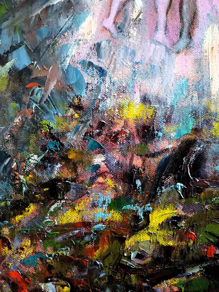 Original Expressionism Fantasy Painting by Andrea Ortuño