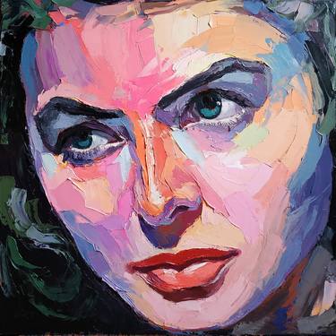 Original Impressionism Portrait Paintings by Andrea Ortuño