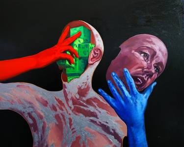 Original Conceptual Body Painting by Andrea Ortuño