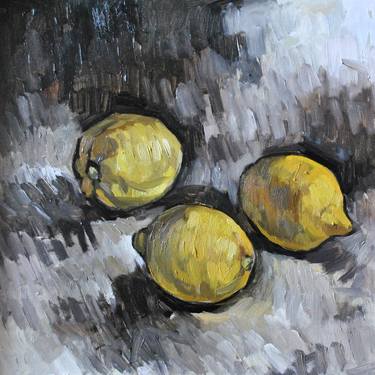 Original Expressionism Still Life Paintings by Andrea Ortuño