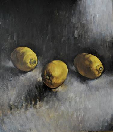 Original Expressionism Still Life Paintings by Andrea Ortuño