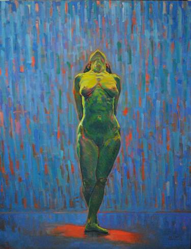 Original Expressionism Nude Paintings by Andrea Ortuño