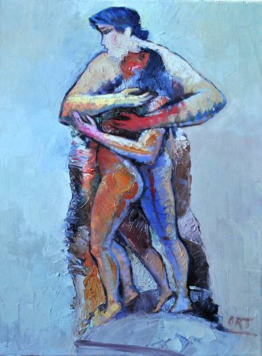 Print of Modern Love Paintings by Andrea Ortuño