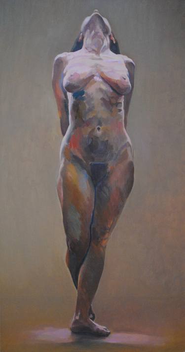 Print of Nude Paintings by Andrea Ortuño
