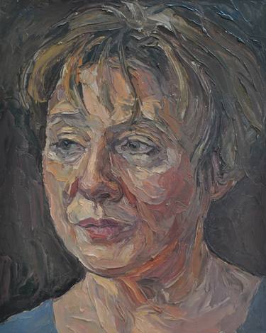 Original Portraiture Portrait Paintings by Andrea Ortuño