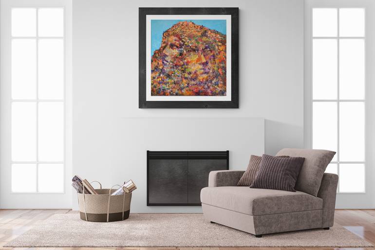 Original Impressionism Landscape Painting by Andrea Ortuño