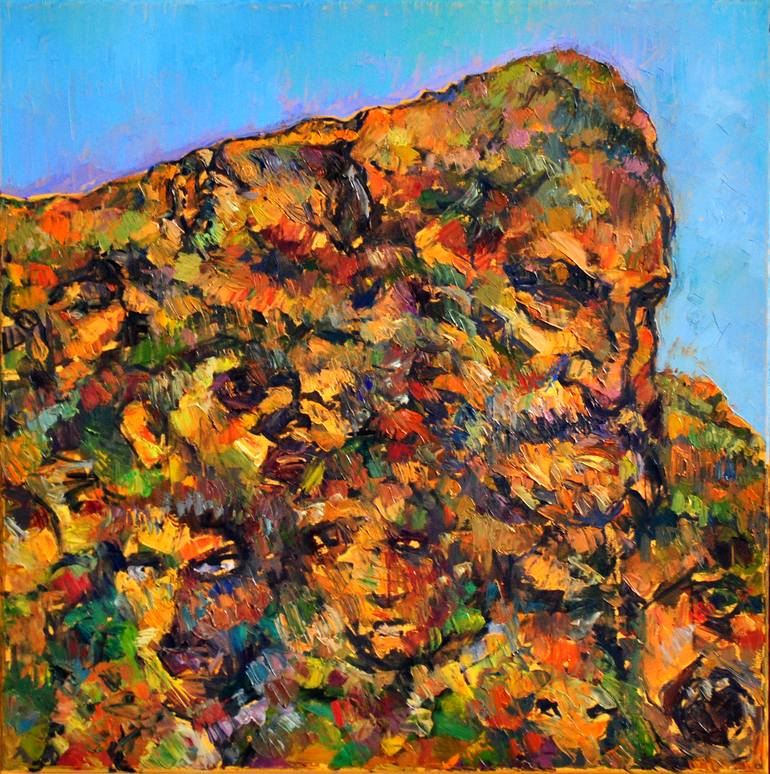 Original Impressionism Landscape Painting by Andrea Ortuño