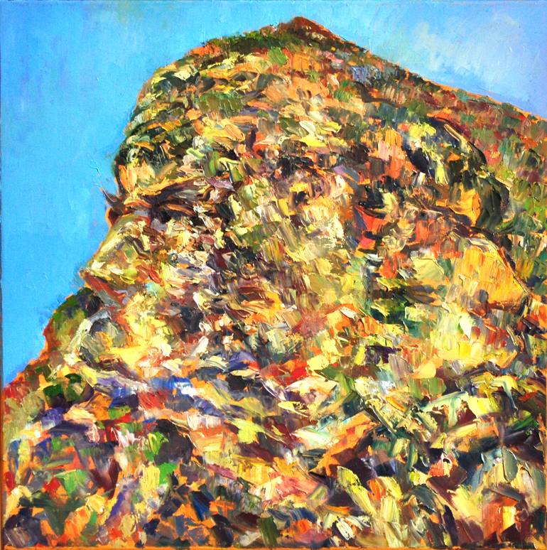 Original Impressionism Landscape Painting by Andrea Ortuño