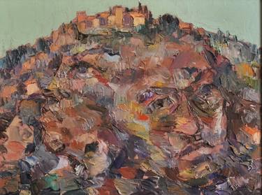 Original Expressionism Landscape Paintings by Andrea Ortuño