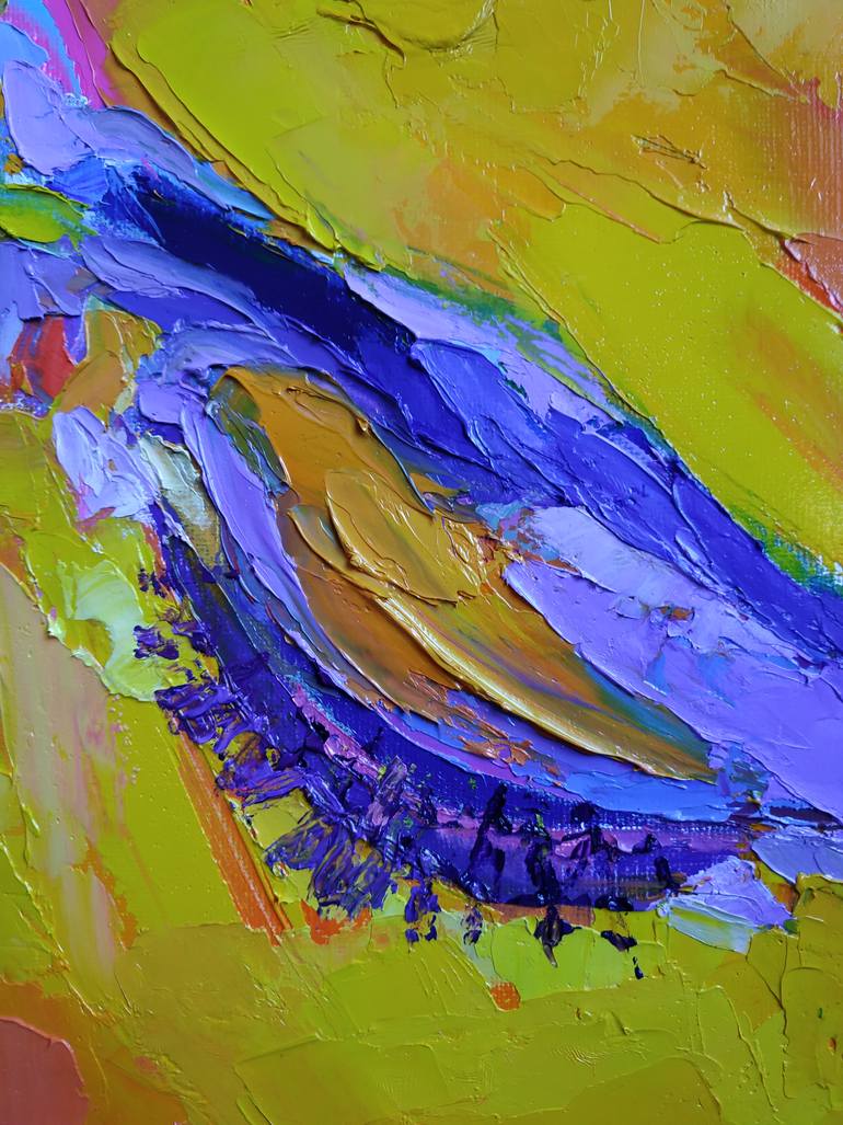 Original Expressionism Pop Culture/Celebrity Painting by Andrea Ortuño