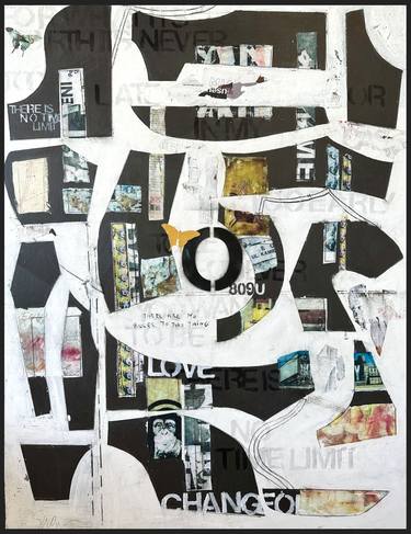 Saatchi Art Artist Susan Washington; Paintings, “Stitched 3” #art