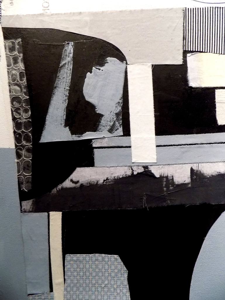 Original Abstract Collage by Susan Washington