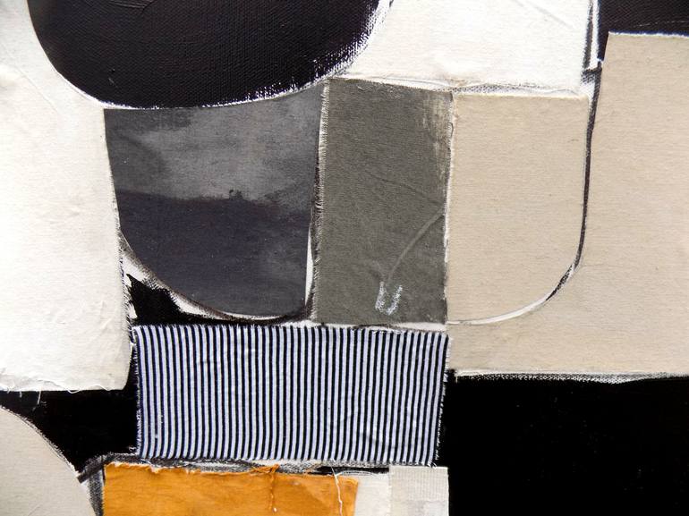 Original Abstract Collage by Susan Washington