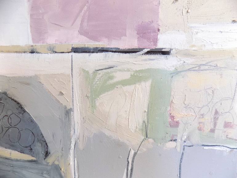 Original Cubism Abstract Painting by Susan Washington