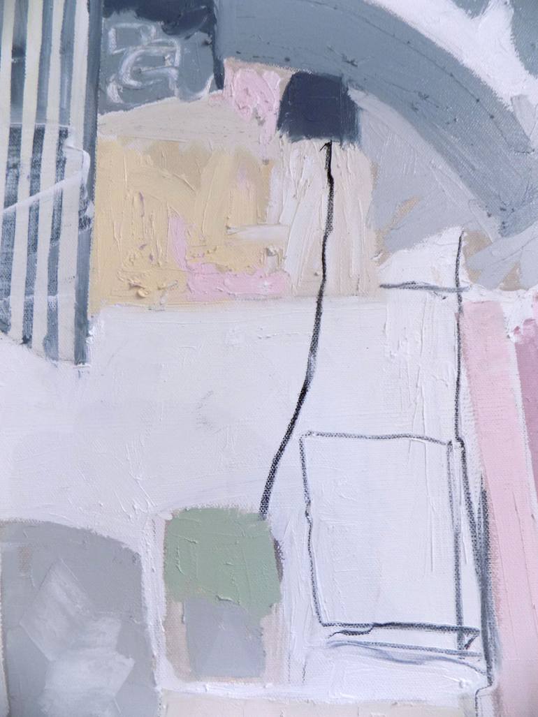 Original Cubism Abstract Painting by Susan Washington