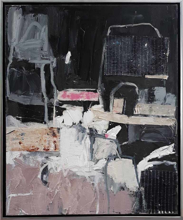 Black is Back Painting by Susan Washington | Saatchi Art