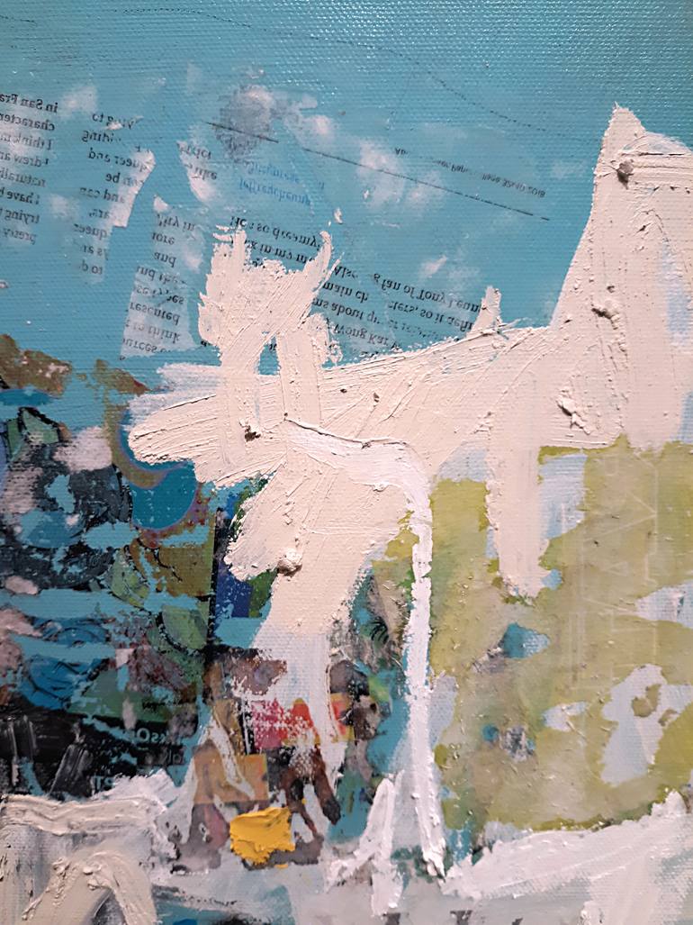 Original Abstract Expressionism Abstract Painting by Susan Washington