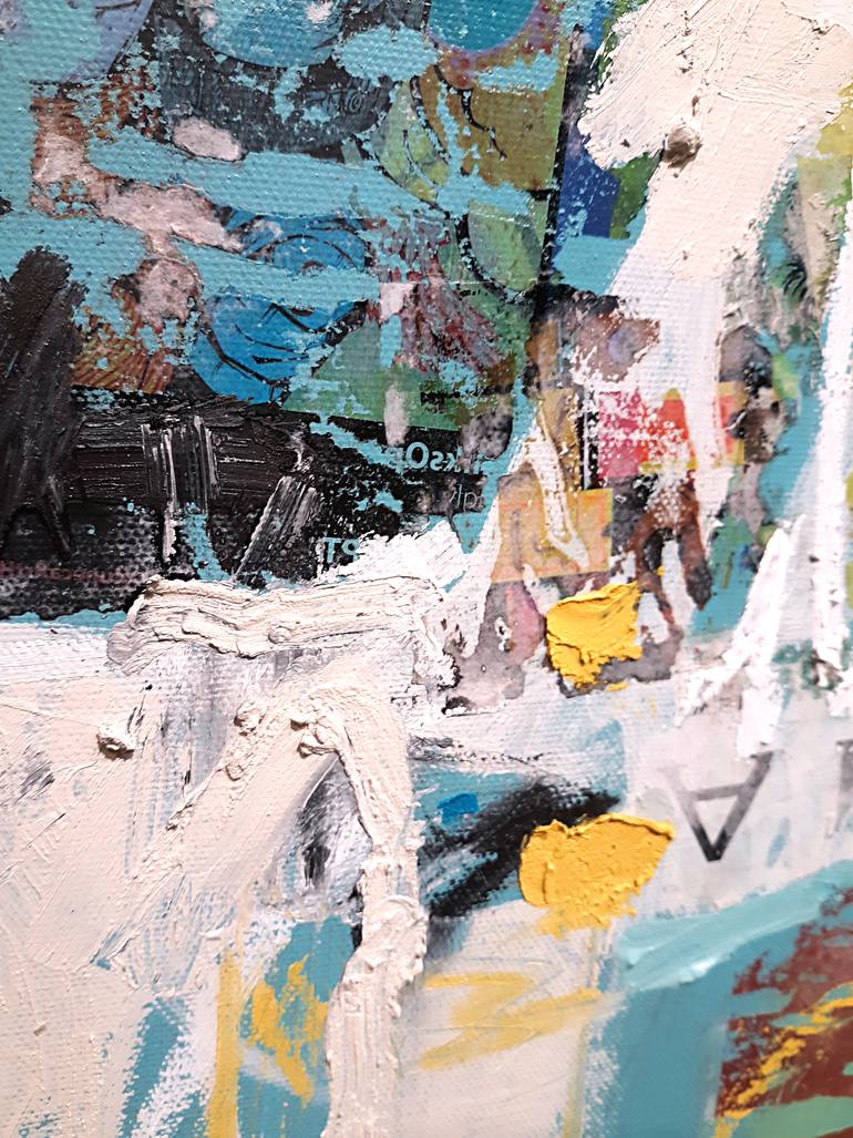 Original Abstract Expressionism Abstract Painting by Susan Washington