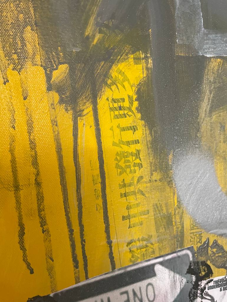 Original Abstract Expressionism Abstract Painting by Susan Washington