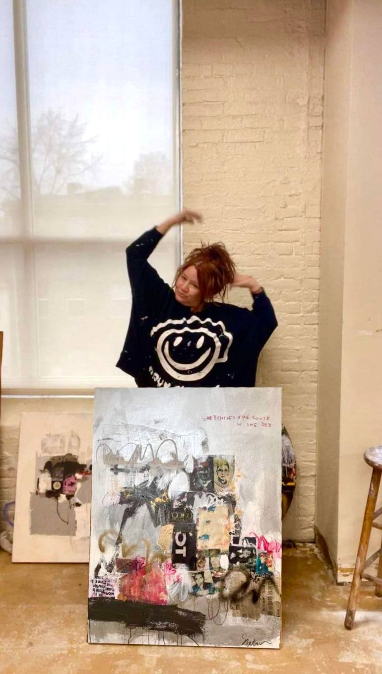 Original Other Abstract Painting by Susan Washington