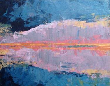 Original Abstract Landscape Paintings by Beki Borman