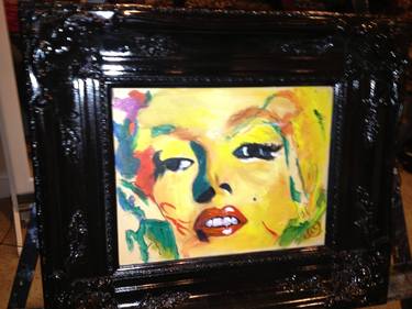 Original Celebrity Painting by frank palazzolo