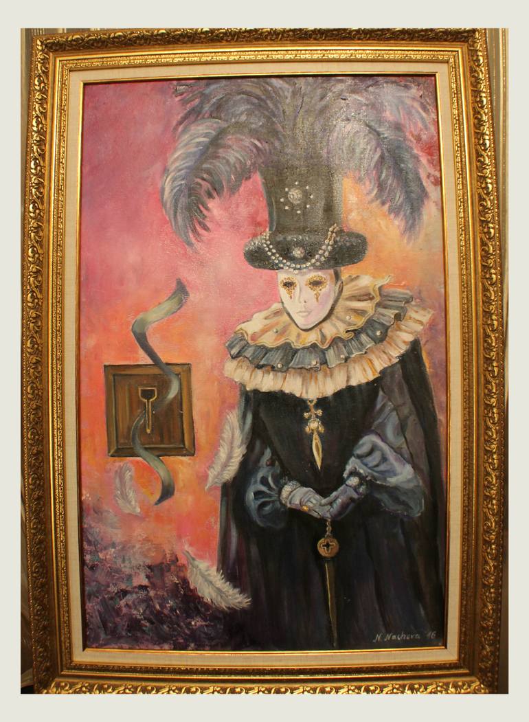 Original Other Pop Culture/Celebrity Painting by Neda Nacheva