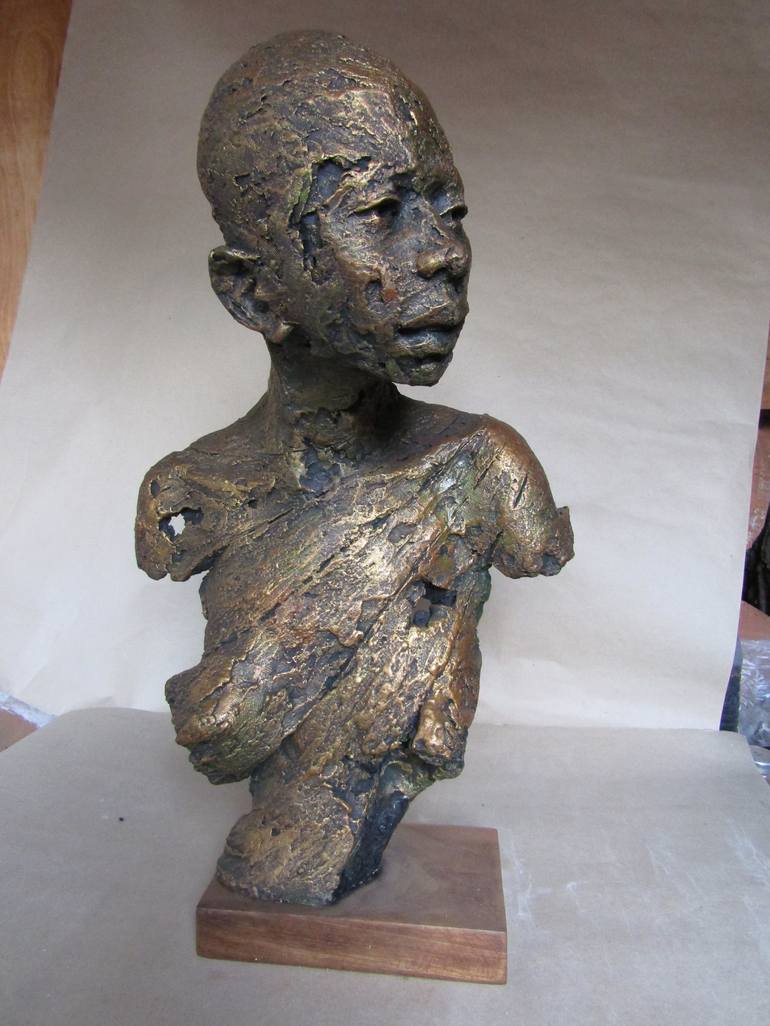 Original People Sculpture by Lwanga Emmanuel