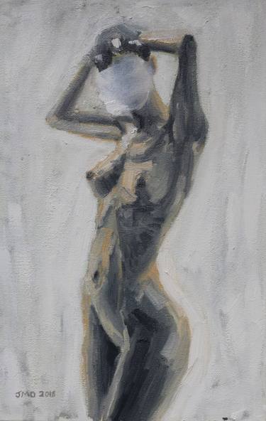 Original Nude Painting by Justin McDermott