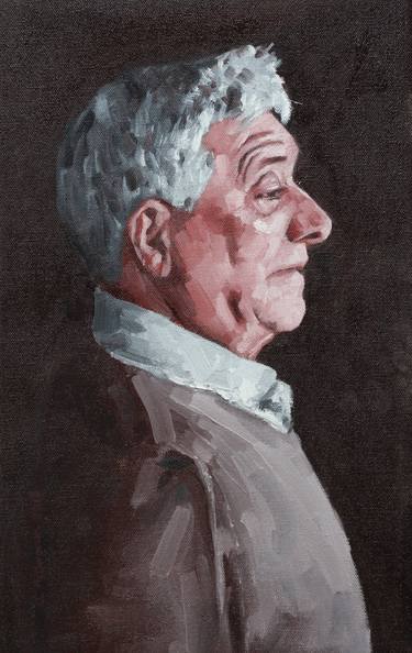 Original Portrait Painting by Justin McDermott