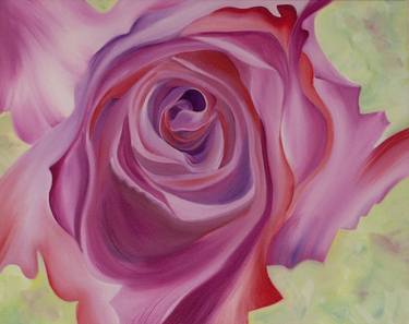 Print of Fine Art Floral Paintings by Ann Bubis