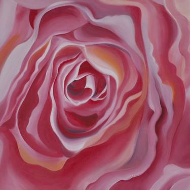 Print of Fine Art Floral Paintings by Ann Bubis